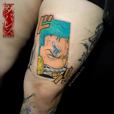 Thiago Tavares tattoo 007