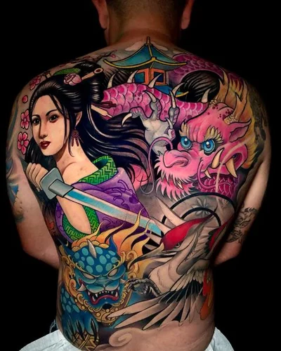 Taz tattoo 009