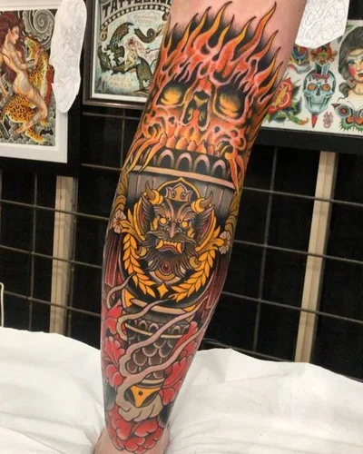 Toni Donaire tattoo 017