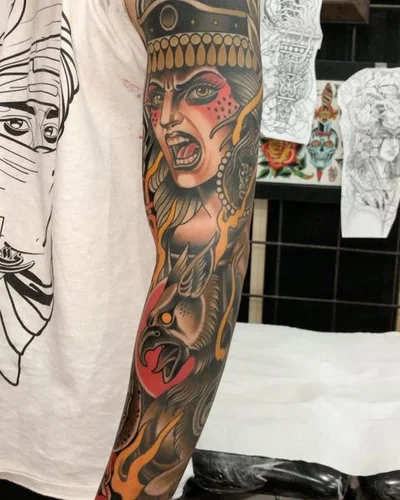 Toni Donaire tattoo 036