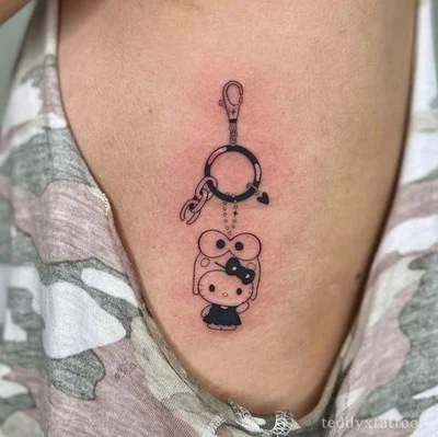 Teddy X tattoo 010