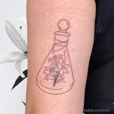 Teddy X tattoo 012