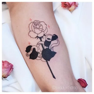 Teddy X tattoo 017