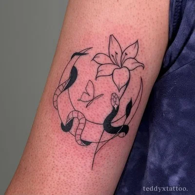 Teddy X tattoo 022