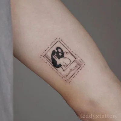 Teddy X tattoo 031