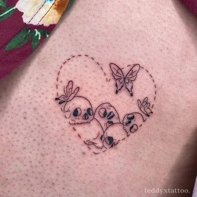 Teddy X tattoo 033