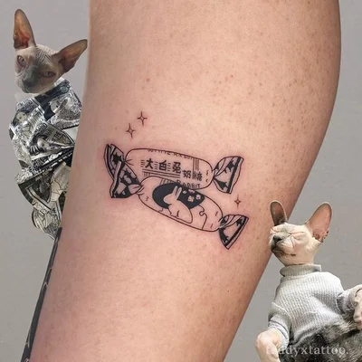 Teddy X tattoo 036