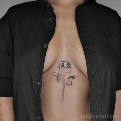 Teddy X tattoo 050
