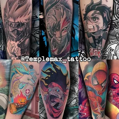 Temple Max tattoo 018
