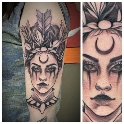 Temple Tattoo tattoo 032