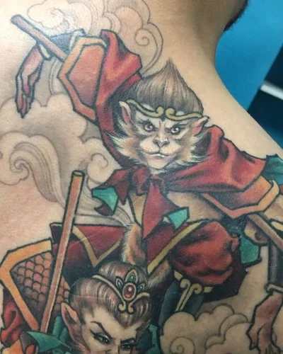 Teniele Sadd tattoo 013