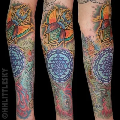 Meredith Littlesky tattoo 009