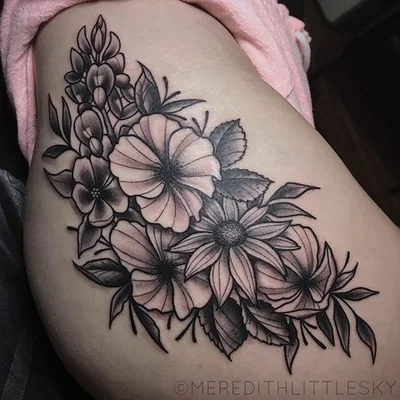 Meredith Littlesky tattoo 019