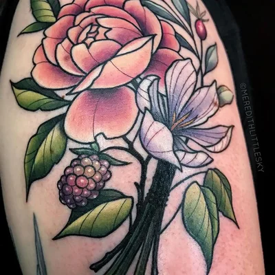 Meredith Littlesky tattoo 027