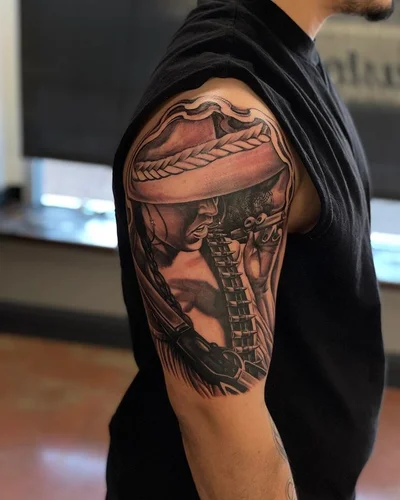 Black & Grey Tattoo Artist tattoo 011