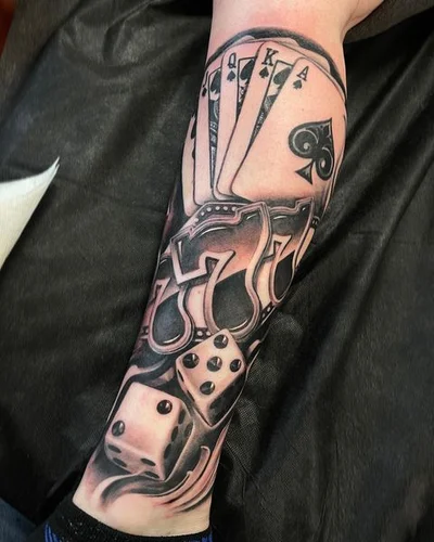 Black & Grey Tattoo Artist tattoo 014