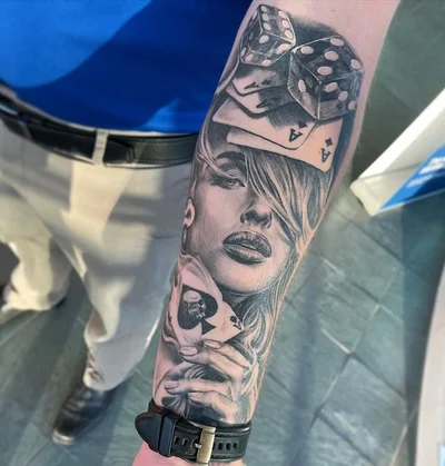 Black & Grey Tattoo Artist tattoo 015