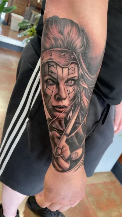 Black & Grey Tattoo Artist tattoo 016