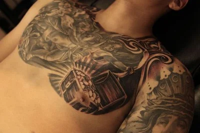 Black & Grey Tattoo Artist tattoo 018