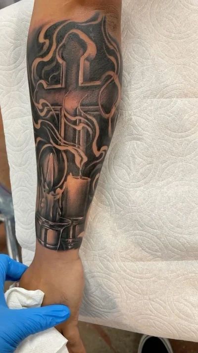 Black & Grey Tattoo Artist tattoo 030