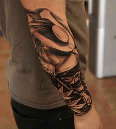 Black & Grey Tattoo Artist tattoo 031