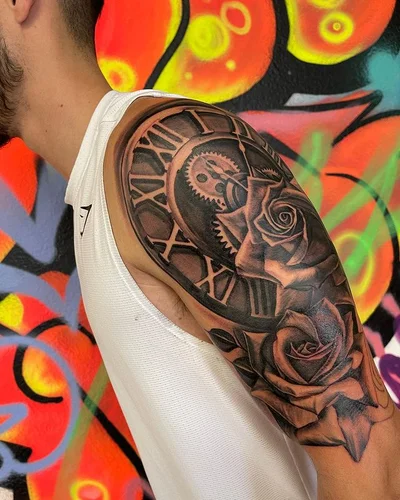 Black & Grey Tattoo Artist tattoo 035