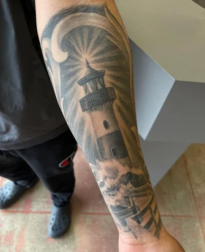 Black & Grey Tattoo Artist tattoo 036