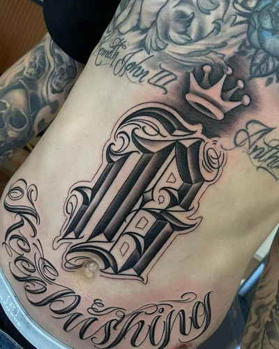 Black & Grey Tattoo Artist tattoo 039
