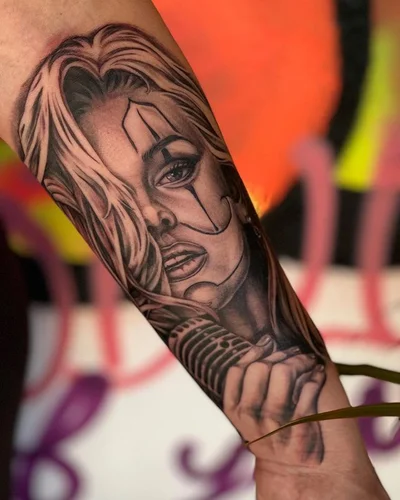Black & Grey Tattoo Artist tattoo 040
