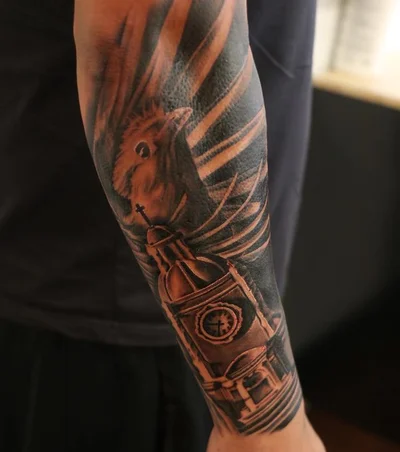 Black & Grey Tattoo Artist tattoo 042