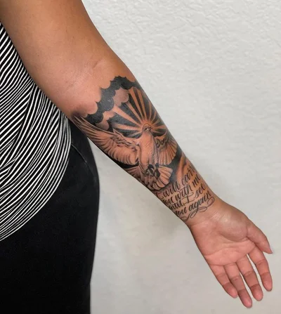 Black & Grey Tattoo Artist tattoo 049