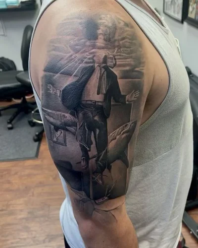 Mike Dee tattoo 010