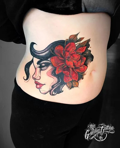 Susana Golden tattoo 012