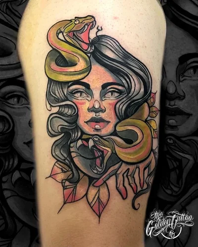 Susana Golden tattoo 022