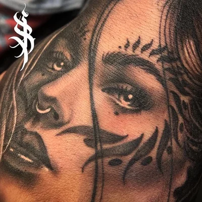 Angel Rose tattoo 007