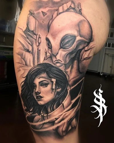 Angel Rose tattoo 009