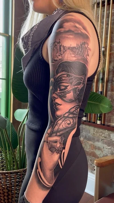 Angel Rose tattoo 027