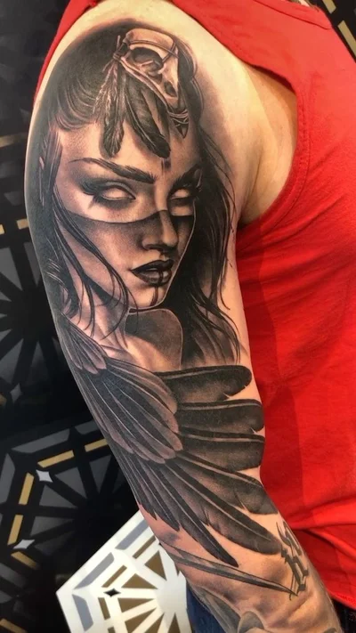 Angel Rose tattoo 036