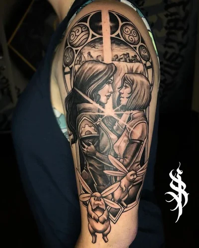 Angel Rose tattoo 046