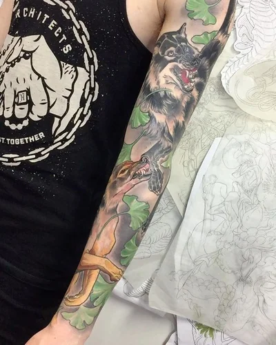 Destruction Gully tattoo 008