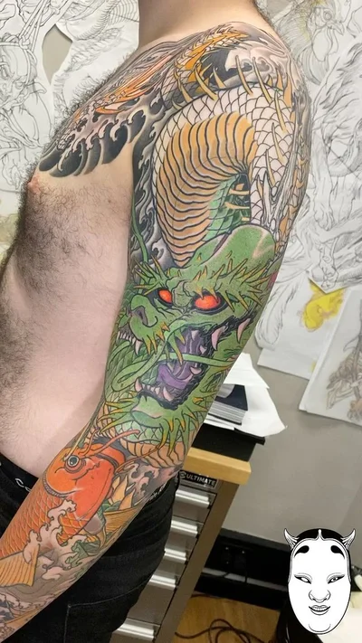 Destruction Gully tattoo 031