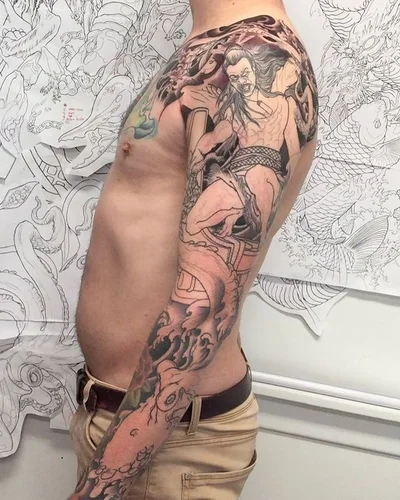 Destruction Gully tattoo 036
