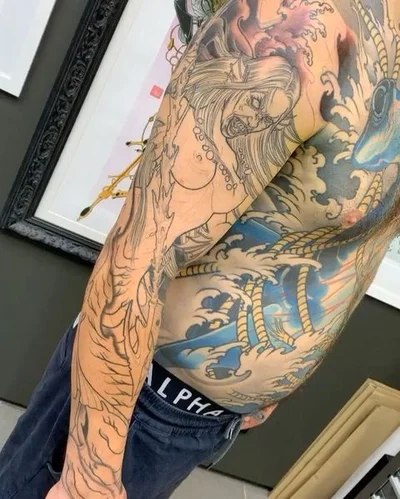 Destruction Gully tattoo 038
