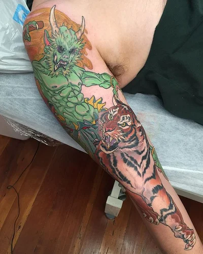 Destruction Gully tattoo 040