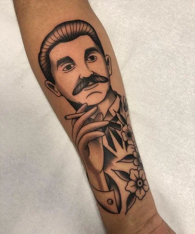 The Black Keizer tattoo 009