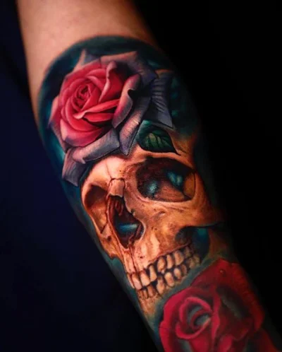 The Black Lantern OC tattoo 008