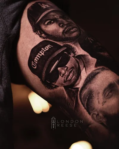 The Black Lantern OC tattoo 011