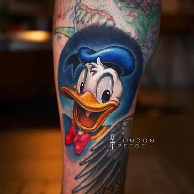 The Black Lantern OC tattoo 014