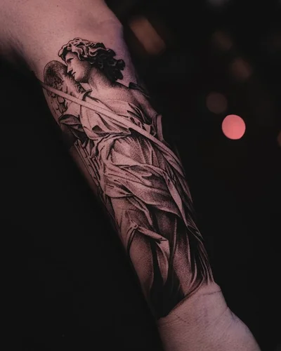 The Black Lantern OC tattoo 017