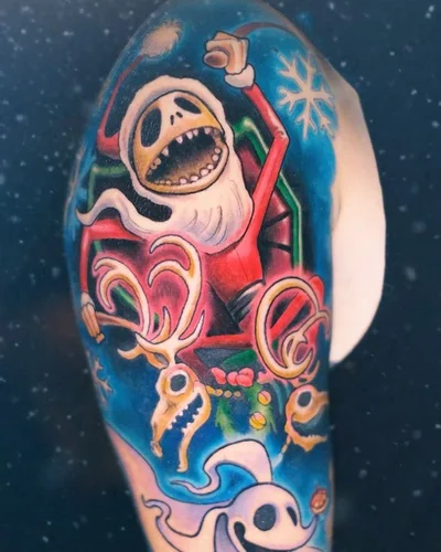 The Black Lantern OC tattoo 023